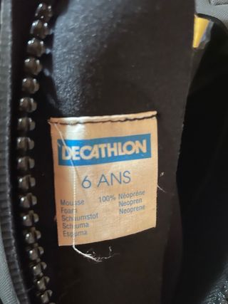 Buzo decaton talla 6