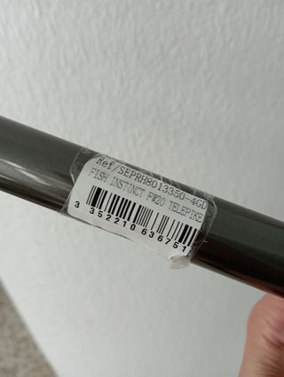 Caña pescar a estrenar