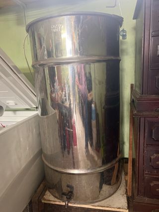 Bidón inox uso alimentario