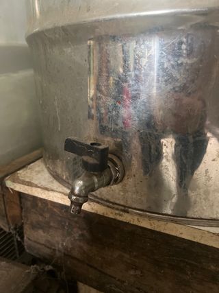 Bidón inox uso alimentario