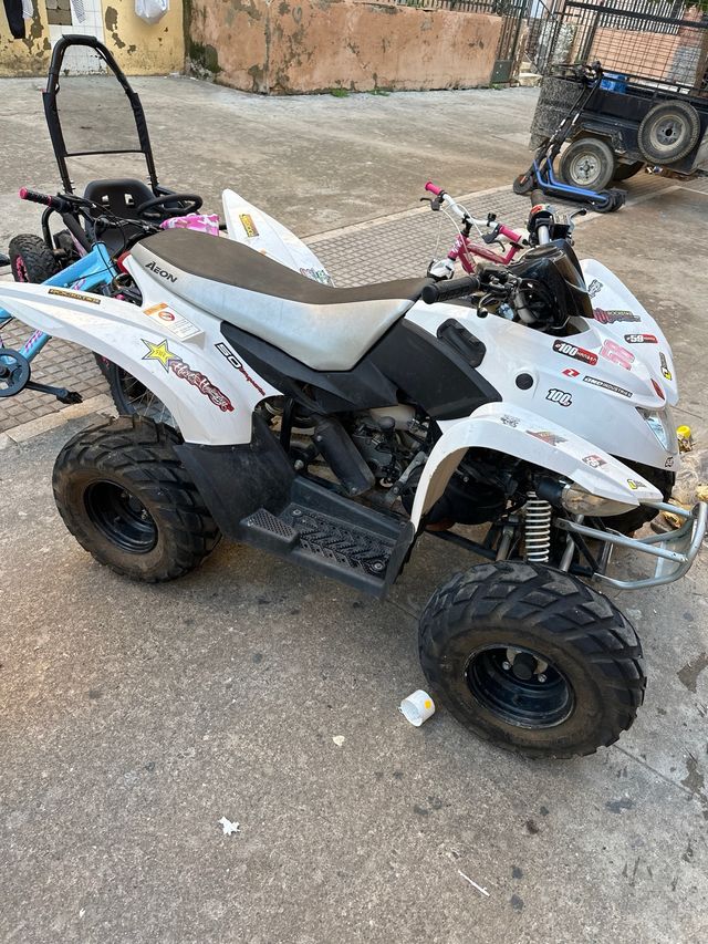 Kuad Aeon con motor yamaha