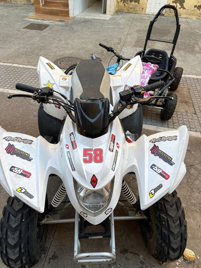 Kuad Aeon con motor yamaha