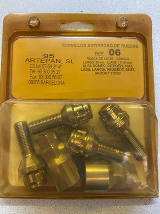 Tornollos antirrobo ruedas ref 06
