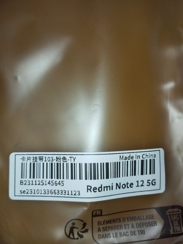 Carcasa Redmi note 12, 5G