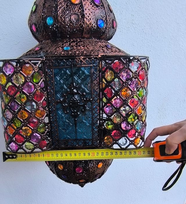 Lámpara estilo marroquí