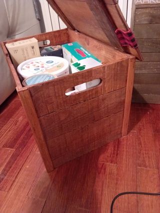 Baúl- cofre de madera