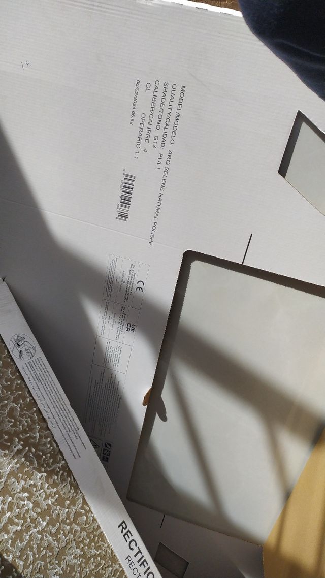 Azulejos 1'20x1'20 2uni.recti.puli.