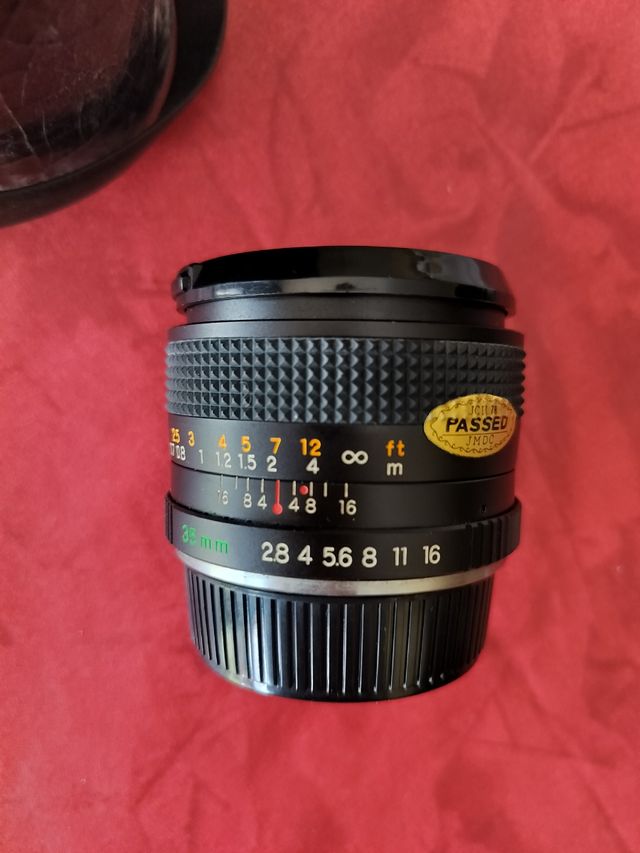 Cámara Yashica y accesorios