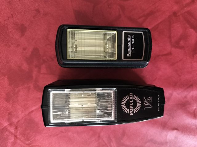 Cámara Yashica y accesorios