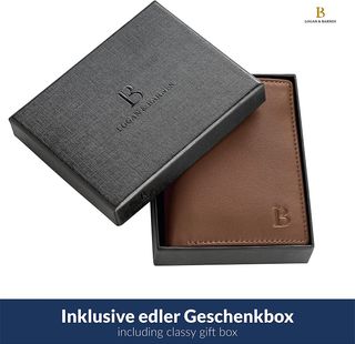 Cartera billetera hombre marrón NUEVA