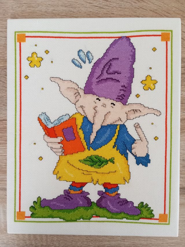 Rebajado, urge! Lote de 2 cuadros bordados a mano