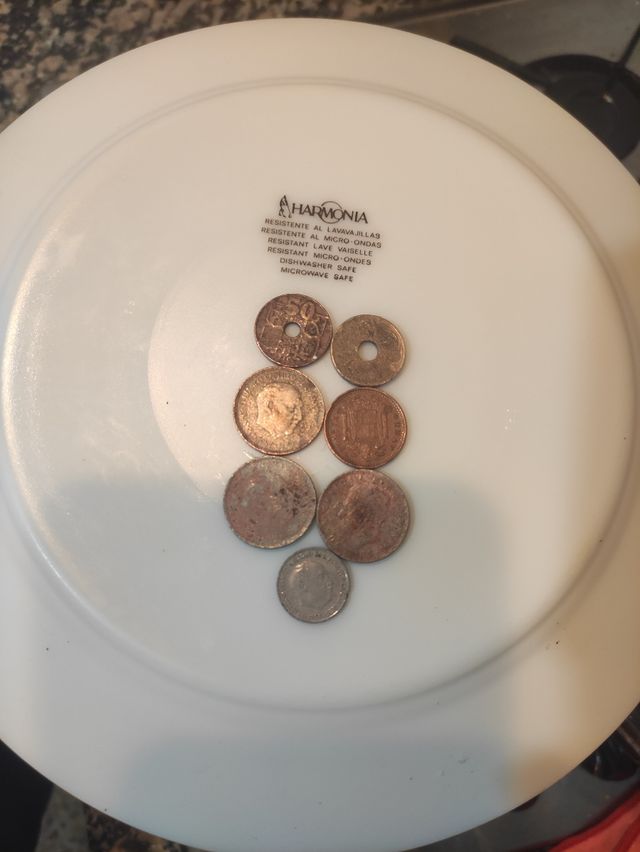 7 ,Monedas antiguas no Hago envíos 