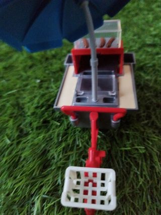 Playmobil carrito vender perritos