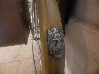 Bicicleta antigua Orbea frenos de varillas