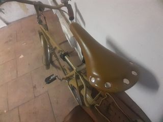 Bicicleta antigua Orbea frenos de varillas