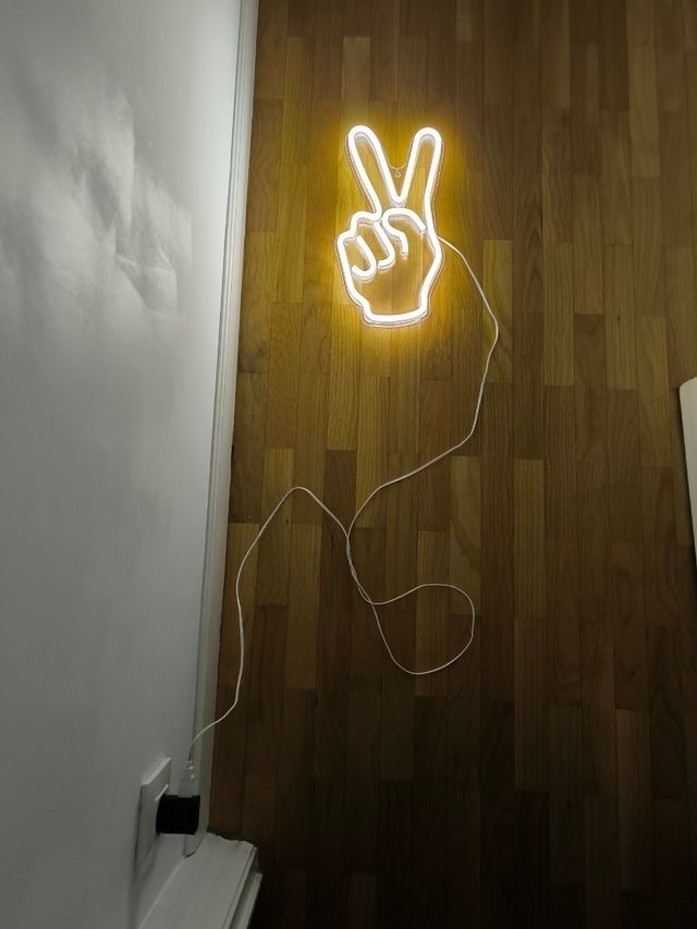 LUZ LED DECORACIÓN MANO