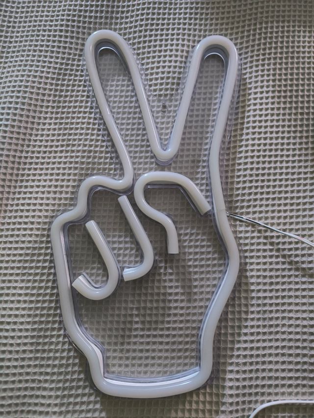 LUZ LED DECORACIÓN MANO