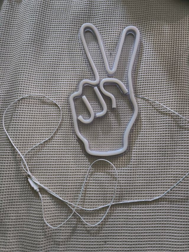 LUZ LED DECORACIÓN MANO