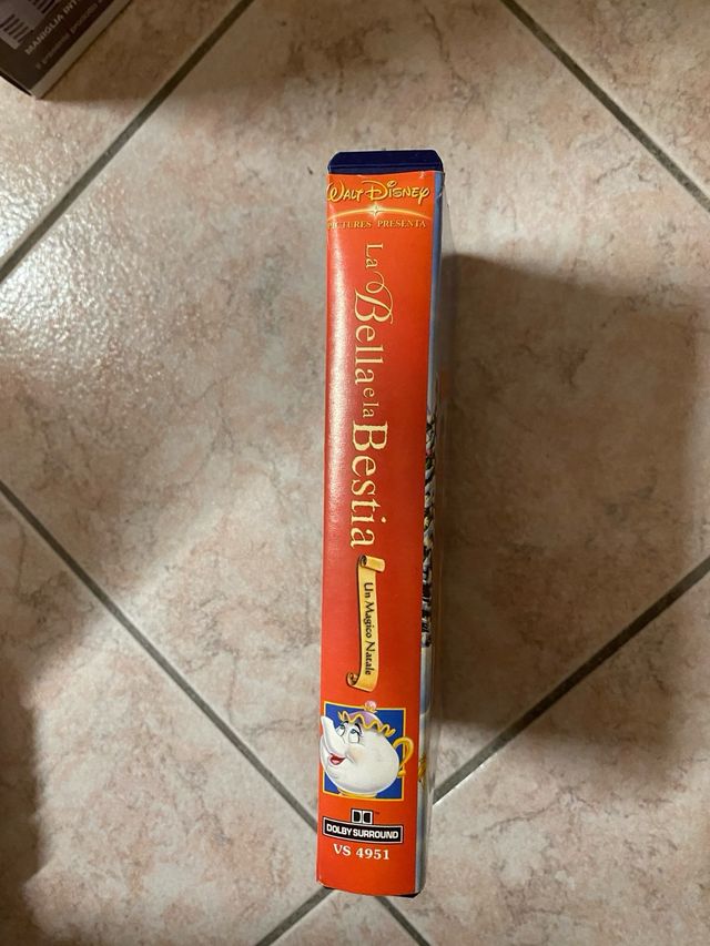 La bella e la bestia videocassetta