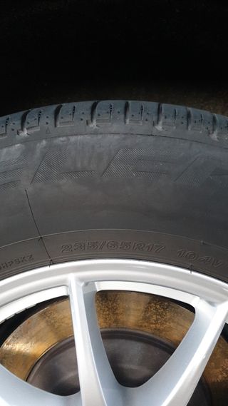 Llantas con neumáticos Mercedes