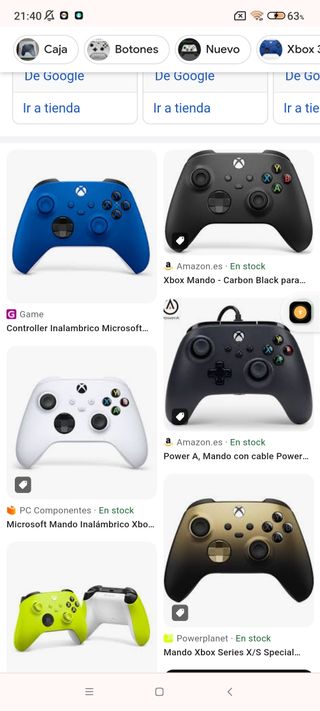 Mando Xbox series precintado