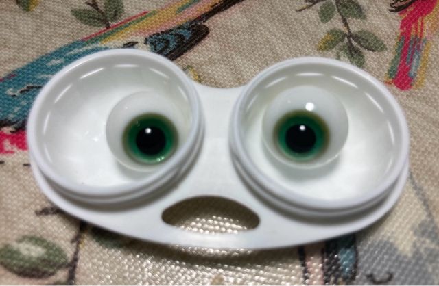 Ojos de cristal para muñeca reborn