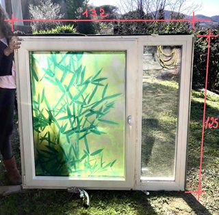 Ventana oscilobatiente PVC + fijo