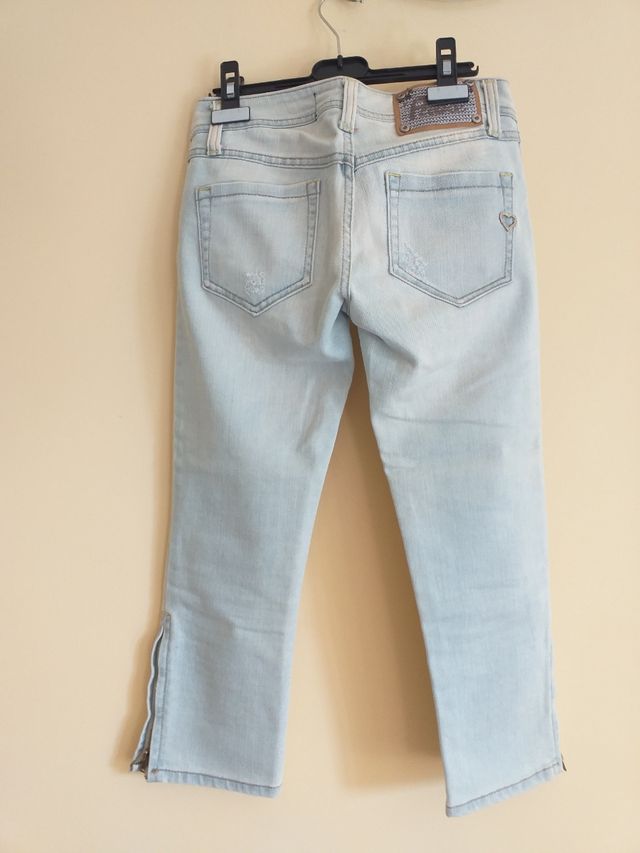 Jeans donna Please  Bermuda donna denim jeans