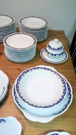 Vajilla Santa Clara Porcelana NUEVA