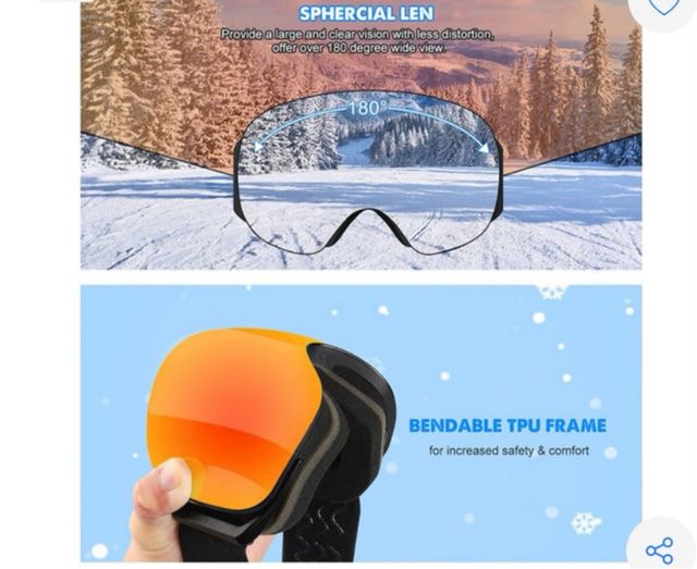 Gafas montaña kuyou ski