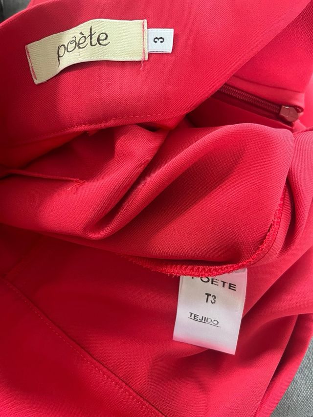 Pantalón pata elefante, marca Poete