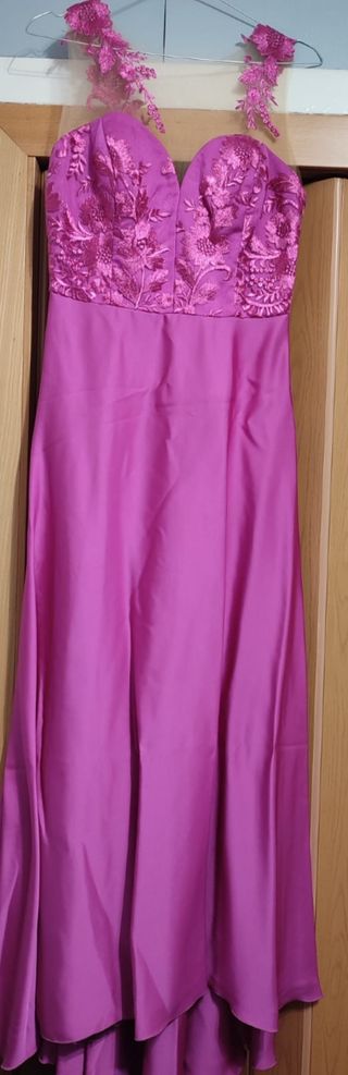 Vestido buganvilla de Silvia Navarro