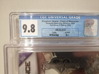 Kingdom Hearts Chain of Memories NTSC GBA 9.8 A++