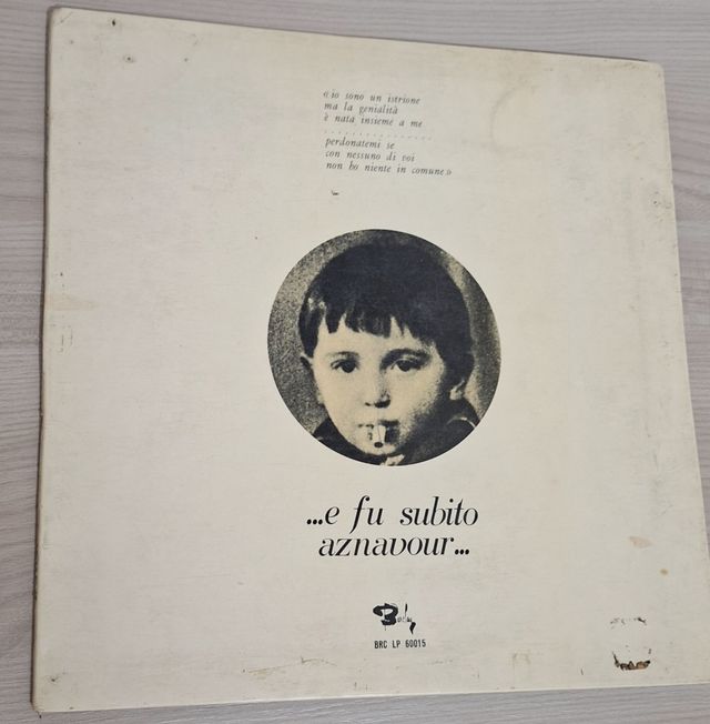 Vinile Charles Aznavour