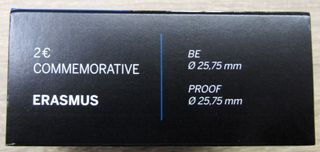 2€ Francia 2022 Erasmus Proof