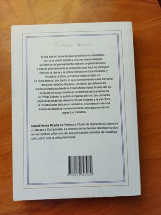Historia de la Teoría Literaria Inglesa