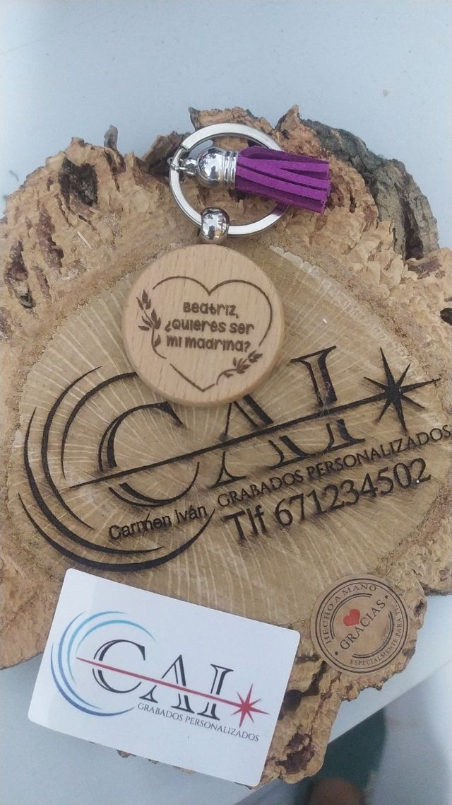 Llavero personalizado