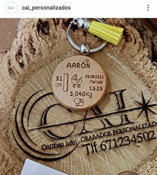 Llavero personalizado