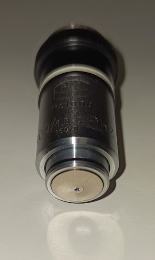 PZO Objetivo microscopio fase Z 100X
