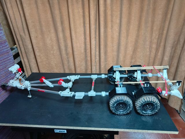 Remolque crawler rc lancha