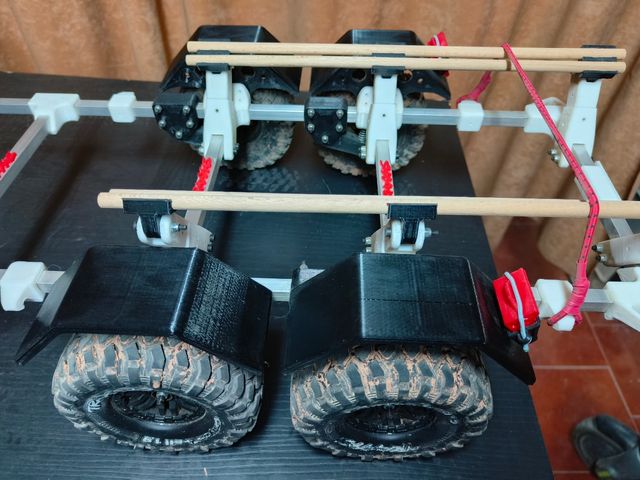 Remolque crawler rc lancha