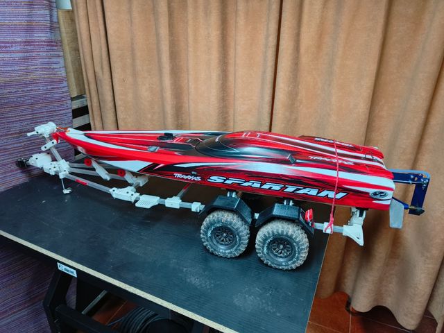 Remolque crawler rc lancha
