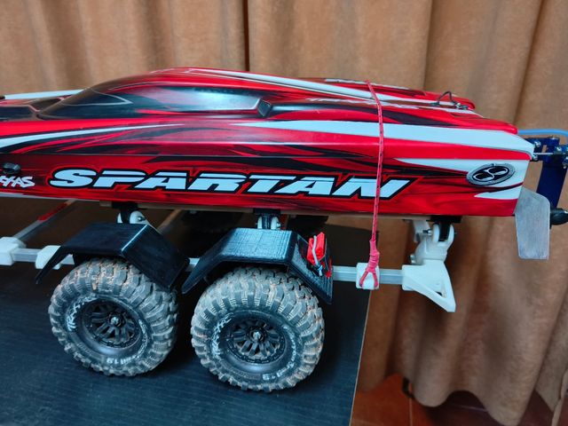 Remolque crawler rc lancha