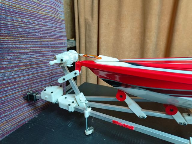 Remolque crawler rc lancha