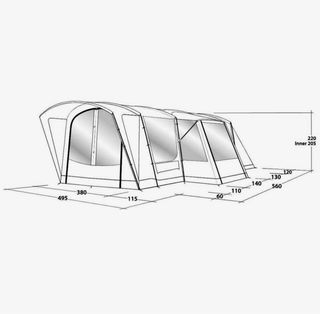 Tienda campaña Outwell Montana 6Personas