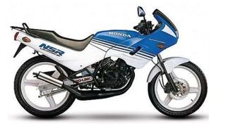 Kit adhesivos moto Honda NSR 75 Azul