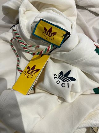 Sudadera Gucci x Adidas Algodón Ivory