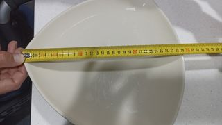 12 platos llanos de 29 cm