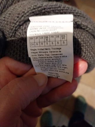 Cappotto di lana/maglione