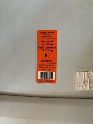 Silla de niño para coche